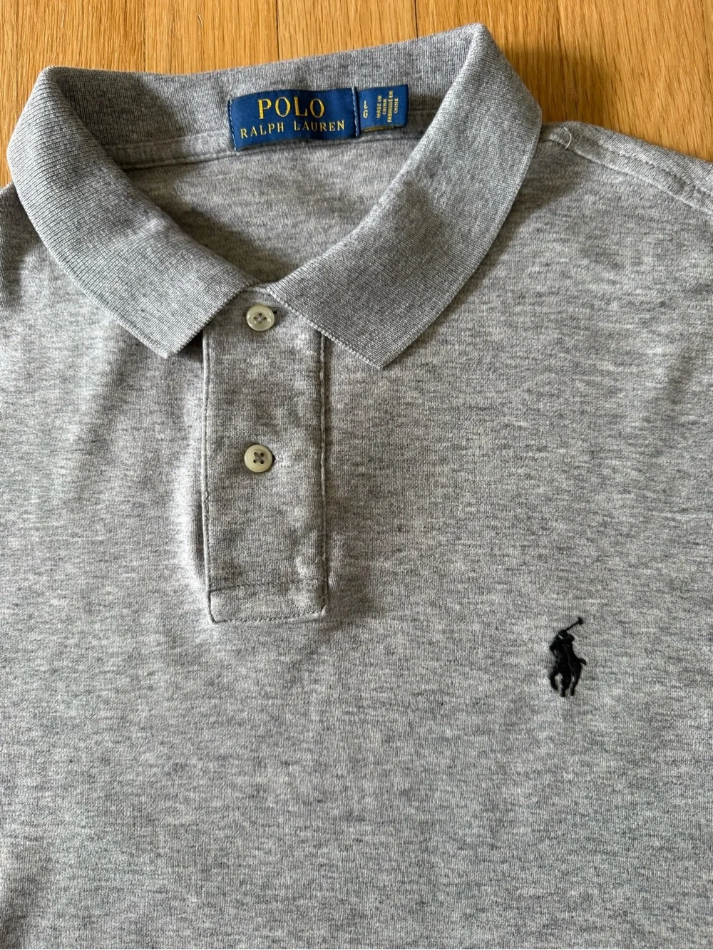 Polo Ralph Lauren Men’s Polo Shirt Gray L Short Sleeve